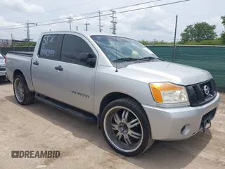 2010 Nissan Titan SE with VIN 1N6BA0EK9AN302985, listed as a IAAI auction lot 42646988 with 236,814 mi miles and . Bid and sale history available at DreamBid. Image 1.