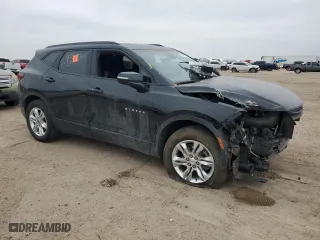 2021 Chevrolet Blazer LT with VIN 3GNKBJRS7MS573058, listed as a Copart auction lot 44967365 with 77,254 mi miles and Salvage Title. Bid and sale history available at carsss.com. Image 4.