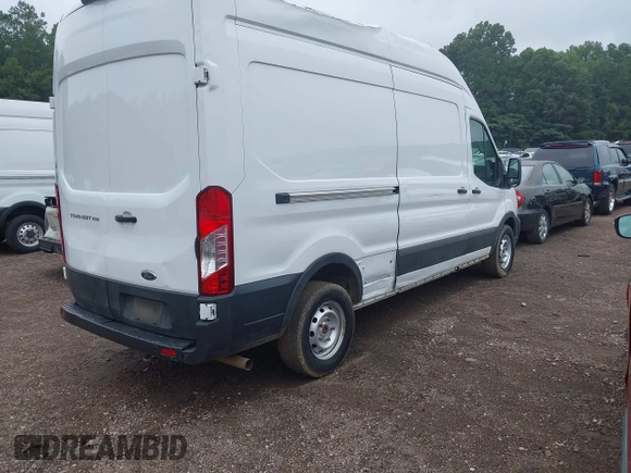 2023 Ford Transit Cargo with VIN 1FTBR1X8XPKA13479, listed as a IAAI auction lot 42608306 with 61,767 mi miles and . Bid and sale history available at DreamBid. Image 4.