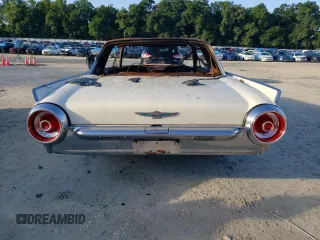 1962 Ford Thunderbird with VIN 2Y83Z121065, listed as a Copart auction lot 61608644 with Not Provided miles and Non Repairable. Bid and sale history available at DreamBid. Image 6.