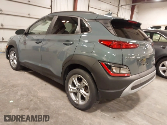 2022 Hyundai Kona SEL with VIN KM8K6CAB3NU890448, listed as a IAAI auction lot 41879210 with 74,438 mi miles and . Bid and sale history available at DreamBid. Image 3.