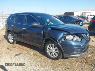 2015 Nissan Rogue S with VIN KNMAT2MT4FP513036, listed as a IAAI auction lot 41759291 with 138,293 mi miles and . Bid and sale history available at DreamBid. Image 1.