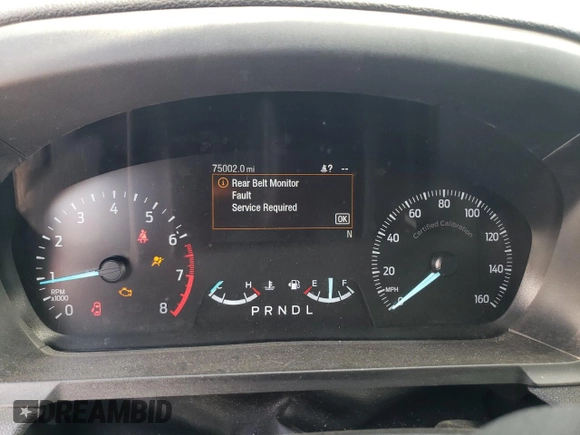 2021 Ford Police Interceptor Utility z VIN 1FM5K8AB6MGC00422, wystawiony jako Copart lot #55836715 z przebiegiem 75 002 mil mil oraz Szkoda całkowita • Salvage title. Historia ofert i sprzedaży dostępna na DreamBid. Obrazek 9.