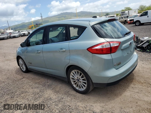 2014 Ford C-Max Energi SEL with VIN 1FADP5CU8EL521374, listed as a Copart auction lot 57348394 with 102,583 mi miles and Clean Title. Bid and sale history available at carsss.com. Image 2.