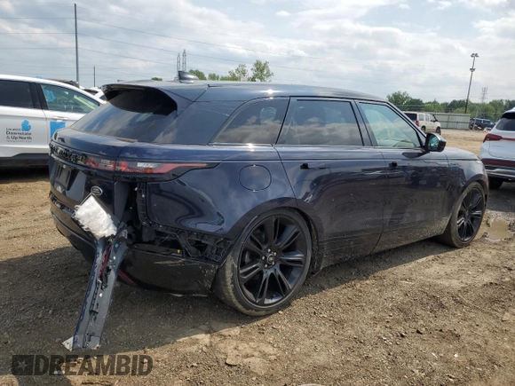 2021 Land Rover Range Rover Velar R-Dynamic S z VIN SALYT2EX1MA314177, wystawiony jako Copart lot #60529085 z przebiegiem 68 838 mil mil oraz Czysty tytuł • Clean title. Historia ofert i sprzedaży dostępna na DreamBid. Obrazek 3.