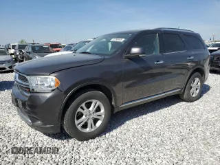 2013 Dodge Durango Crew z VIN 1C4RDJDG0DC692130, wystawiony jako Copart lot #52398695 z przebiegiem 171 042 mil mil oraz Szkoda całkowita • Salvage title. Historia ofert i sprzedaży dostępna na DreamBid. Obrazek 1.
