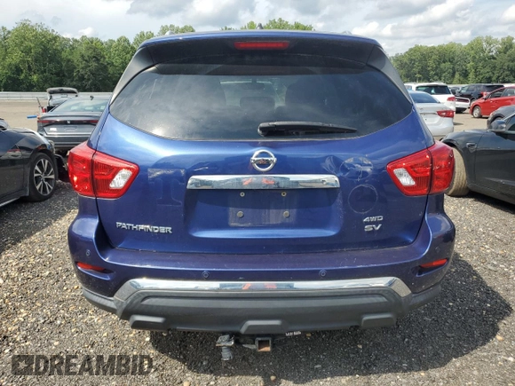 2017 Nissan Pathfinder Platinum with VIN 5N1DR2MM5HC637228, listed as a Copart auction lot 65160205 with Not provided miles and Clean title. Bid and sale history available at DreamBid. Image 6.