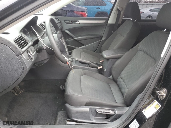 2012 Volkswagen Passat S w/Appearance with VIN 1VWAH7A30CC100422, listed as a Copart auction lot 47727135 with 167,598 mi miles and Salvage Title. Bid and sale history available at carsss.com. Image 7.