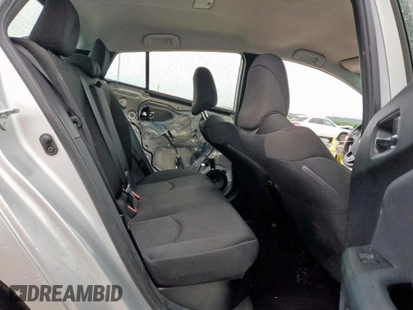 2021 Toyota Prius L Eco with VIN JTDKAMFU1M3142014, listed as a Copart auction lot 55038365 with 76,211 mi miles and Salvage title. Bid and sale history available at DreamBid. Image 10.