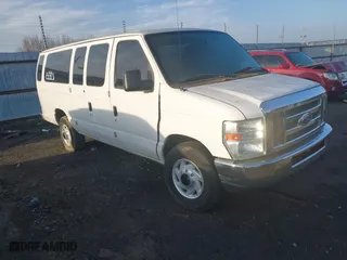 2012 Ford Econoline Wagon XL with VIN 1FBSS3BL1CDA44408, listed as a IAAI auction lot 41786066 with 187,468 mi miles. Bid and sale history available at carsss.com. Image 1.