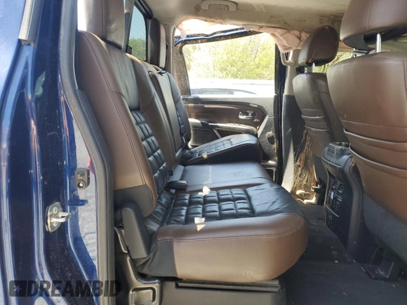 2017 Nissan Titan Platinum Reserve with VIN 1N6AA1E50HN532145, listed as a Copart auction lot 52622005 with 118,392 mi miles and Non repairable. Bid and sale history available at DreamBid. Image 11.