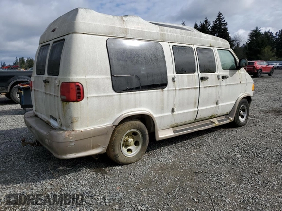 1998 Dodge Cargo Conversion with VIN 2B6HB11Y9WK129390, listed as a Copart auction lot 55708245 with 150,845 mi miles and Clean Title. Bid and sale history available at DreamBid. Image 3.
