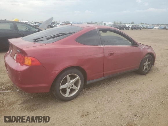 2002 Acura RSX Auto with VIN JH4DC54802C012624, listed as a Copart auction lot 62392515 with 226,368 mi miles and Salvage title. Bid and sale history available at DreamBid. Image 3.