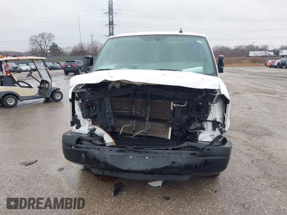 2016 Chevrolet Express Cargo Van with VIN 1GCWGBFF8G1135759, listed as a IAAI auction lot 41452031 with 96,893 mi miles. Bid and sale history available at carsss.com. Image 12.