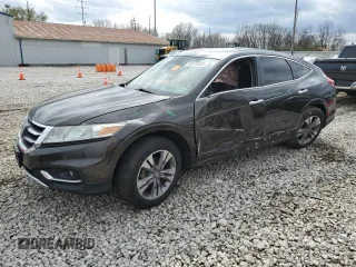 2013 Honda Crosstour EX-L with VIN 5J6TF2H50DL000408, listed as a Copart auction lot 50129925 with 110,298 mi miles and Salvage Title. Bid and sale history available at carsss.com. Image 1.