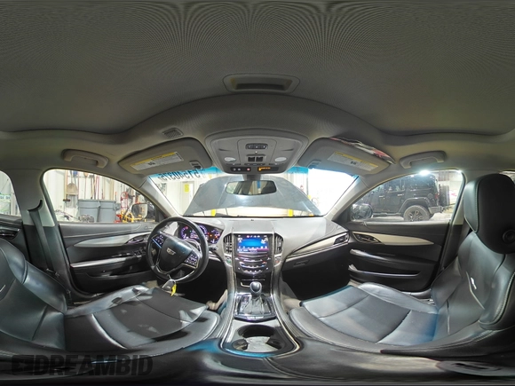 2015 Cadillac ATS Sedan Luxury RWD with VIN 1G6AB5RX7F0143177, listed as a Copart auction lot 51540375 with 159,217 mi miles and Salvage Title. Bid and sale history available at carsss.com. Image 14.
