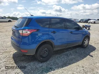 2017 Ford Escape S with VIN 1FMCU0F74HUD35591, listed as a Copart auction lot 59889465 with 134,552 mi miles and Salvage title. Bid and sale history available at DreamBid. Image 3.
