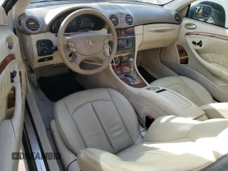 2009 Mercedes-Benz CLK 3.5L with VIN WDBTJ56H39F268506, listed as a Copart auction lot 46494245 with 158,726 mi miles and Clean Title. Bid and sale history available at carsss.com. Image 8.