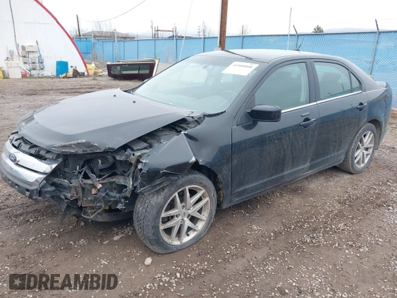 2010 Ford Fusion SEL with VIN 3FAHP0JA6AR385965, listed as a IAAI auction lot 41908808 with 130,436 mi miles. Bid and sale history available at carsss.com. Image 2.