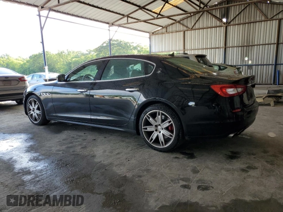 2016 Maserati Quattroporte S with VIN ZAM56RPA3G1189783, listed as a Copart auction lot 50347163 with 85,412 mi miles. Bid and sale history available at carsss.com. Image 2.