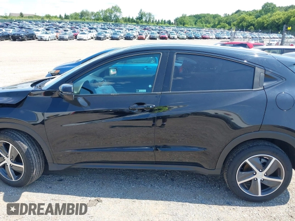 2021 Honda HR-V EX with VIN 3CZRU6H53MM754893, listed as a IAAI auction lot 39904214 with 58,537 mi miles. Bid and sale history available at carsss.com. Image 14.