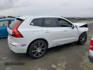 2018 Volvo XC60 Inscription with VIN LYVBR0DL7JB121258, listed as a Copart auction lot 86756784 with 48,708 mi miles and Salvage Title. Bid and sale history available at carsss.com. Image 3.