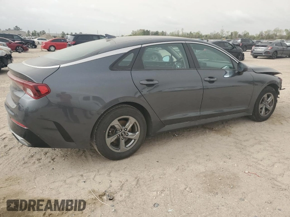 2021 Kia K5 LXS with VIN 5XXG14J27MG044102, listed as a Copart auction lot 44156105 with 149,379 mi miles and Salvage Title. Bid and sale history available at carsss.com. Image 3.