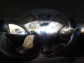 2014 Mazda 3 i Grand Touring with VIN JM1BM1W70E1202281, listed as a IAAI auction lot 41946081 with 55,536 mi miles and . Bid and sale history available at DreamBid. Image 18.