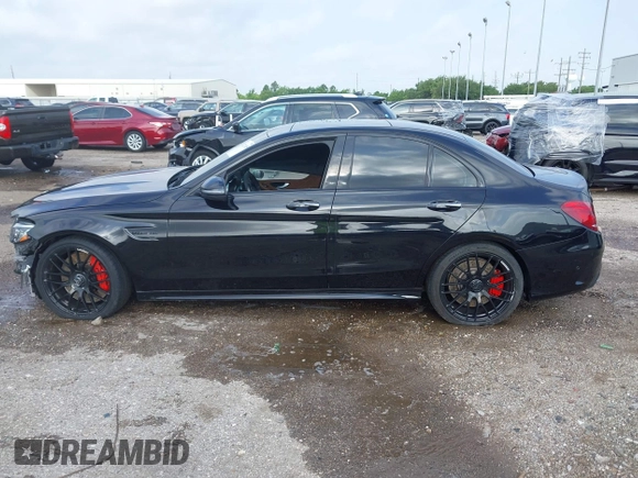 2016 Mercedes-Benz C 63 S AMG with VIN 55SWF8HB2GU114685, listed as a IAAI auction lot 42321005 with 62,883 mi miles and . Bid and sale history available at DreamBid. Image 15.