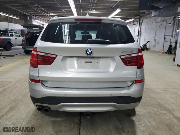 2015 BMW X3 xDrive28i with VIN 5UXWX9C51F0D55416, listed as a Copart auction lot 54356815 with 159,114 mi miles and Clean Title. Bid and sale history available at carsss.com. Image 6.