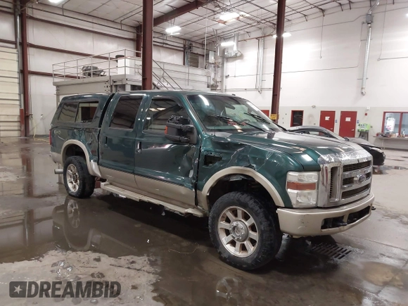 2008 Ford F-250 XL with VIN 1FTSW21R58EC41275, listed as a IAAI auction lot 41259603 with 296,092 mi miles and . Bid and sale history available at DreamBid. Image 1.