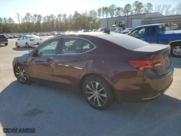 2015 Acura TLX Tech with VIN 19UUB1F50FA021889, listed as a Copart auction lot 47689405 with 162,995 mi miles and Salvage Title. Bid and sale history available at carsss.com. Image 2.