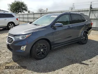 2018 Chevrolet Equinox LT z VIN 3GNAXJEV4JL114265, wystawiony jako Copart lot #56334605 z przebiegiem 96 787 mil mil oraz Szkoda całkowita • Salvage title. Historia ofert i sprzedaży dostępna na DreamBid. Obrazek 1.