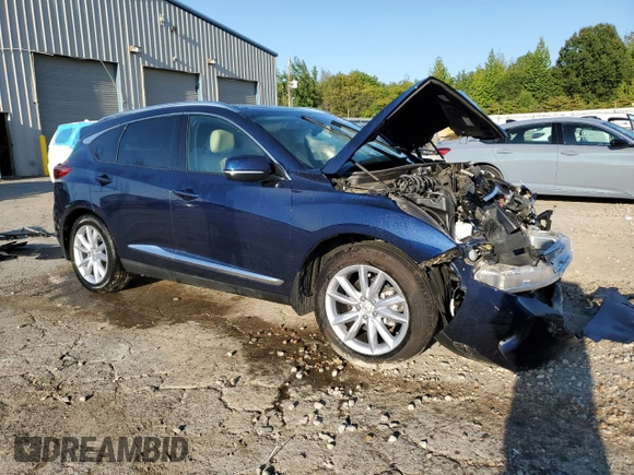 2023 Acura RDX with VIN 5J8TC2H39PL020790, listed as a Copart auction lot 71928544 with 0 mi miles and Salvage Title. Bid and sale history available at carsss.com. Image 4.