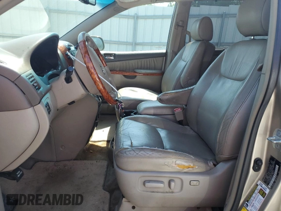2008 Toyota Sienna XLE with VIN 5TDZK22C08S162904, listed as a Copart auction lot 53356115 with 323,341 mi miles and Salvage Title. Bid and sale history available at DreamBid. Image 7.