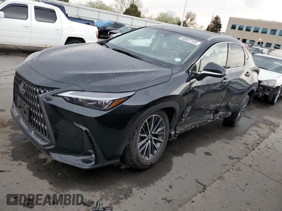 2022 Lexus NX with VIN JTJAKCEZXN2009465, listed as a Copart auction lot 50937143 with 5,143 mi miles. Bid and sale history available at carsss.com. Image 1.