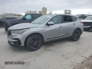 2019 Acura RDX w/A-Spec Pkg with VIN 5J8TC1H6XKL015501, listed as a Copart auction lot 46452295 with 62,276 mi miles and Salvage Title. Bid and sale history available at carsss.com. Image 1.