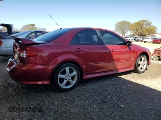 2004 Mazda Mazda6 s with VIN 1YVFP80D545N85345, listed as a Copart auction lot 50378455 with 244,193 mi miles and Salvage Title. Bid and sale history available at carsss.com. Image 3.
