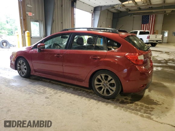 2015 Subaru Impreza Special Sports Premium z VIN JF1GPAU68F8309651, wystawiony jako Copart lot #59173985 z przebiegiem 108 226 mil mil oraz Szkoda całkowita • Salvage title. Historia ofert i sprzedaży dostępna na DreamBid. Obrazek 2.