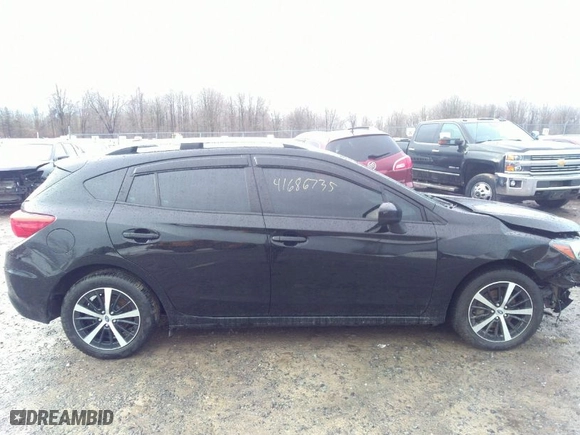 2019 Subaru Impreza Premium with VIN 4S3GTAC69K3758450, listed as a IAAI auction lot 41686735 with 75,182 mi miles. Bid and sale history available at carsss.com. Image 14.