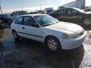 2000 Honda Civic DX z VIN 2HGEJ644XYH112297, wystawiony jako Copart lot #45960935 z przebiegiem 91 235 mil mil oraz Czysty tytuł • Clean title. Historia ofert i sprzedaży dostępna na DreamBid. Obrazek 4.
