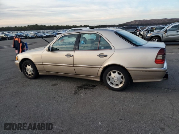 2000 Mercedes-Benz C 230 Kompressor with VIN WDBHA24G1YA835516, listed as a Copart auction lot 82915994 with Not Provided miles and Salvage Title. Bid and sale history available at carsss.com. Image 2.