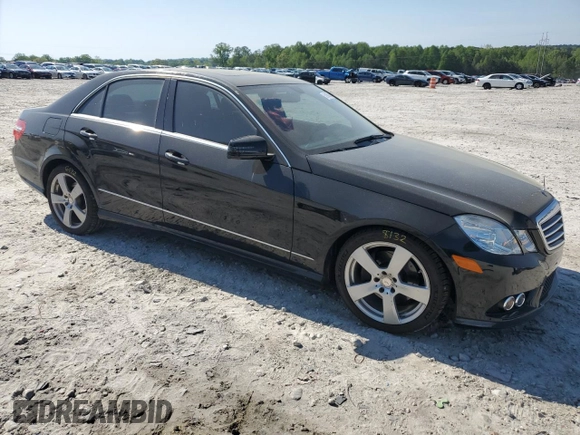 2010 Mercedes-Benz E 350 Luxury with VIN WDDHF5GB8AA136531, listed as a Copart auction lot 51962005 with 108,278 mi miles and Salvage Title. Bid and sale history available at carsss.com. Image 4.