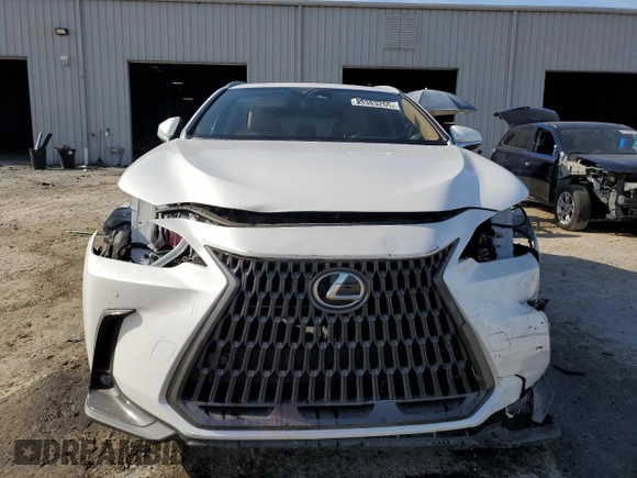 2025 Lexus NX with VIN JTJGGCEZ5S5010402, listed as a Copart auction lot 53383255 with 12,499 mi miles and Salvage Title. Bid and sale history available at carsss.com. Image 5.
