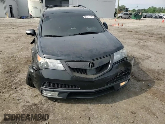 2012 Acura MDX Advance with VIN 2HNYD2H68CH526883, listed as a Copart auction lot 54372375 with 224,054 mi miles and Salvage title. Bid and sale history available at DreamBid. Image 14.