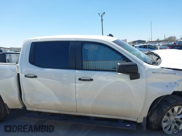 2022 Chevrolet Silverado 1500 Custom with VIN 1GCPABEK2NZ519572, listed as a IAAI auction lot 41763698 with 48,985 mi miles and . Bid and sale history available at DreamBid. Image 13.