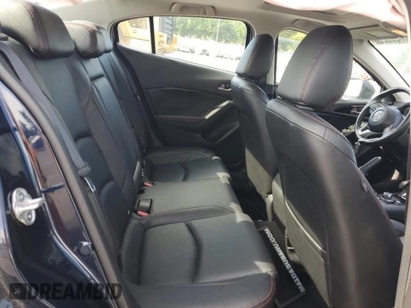 2015 Mazda 3 i Grand Touring with VIN JM1BM1W76F1246867, listed as a Copart auction lot 60318265 with 106,757 mi miles and Salvage title. Bid and sale history available at DreamBid. Image 10.