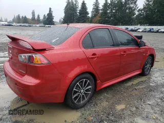 2017 Mitsubishi Lancer ES with VIN JA32U2FU3HU005005, listed as a Copart auction lot 78702074 with 69,797 mi miles and Salvage Title. Bid and sale history available at carsss.com. Image 3.