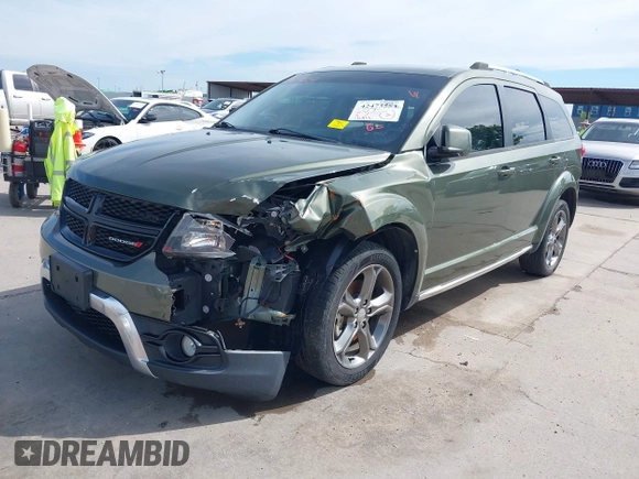 2017 Dodge Journey Crossroad Plus with VIN 3C4PDCGB2HT566106, listed as a IAAI auction lot 42473554 with 112,873 mi miles and . Bid and sale history available at DreamBid. Image 2.