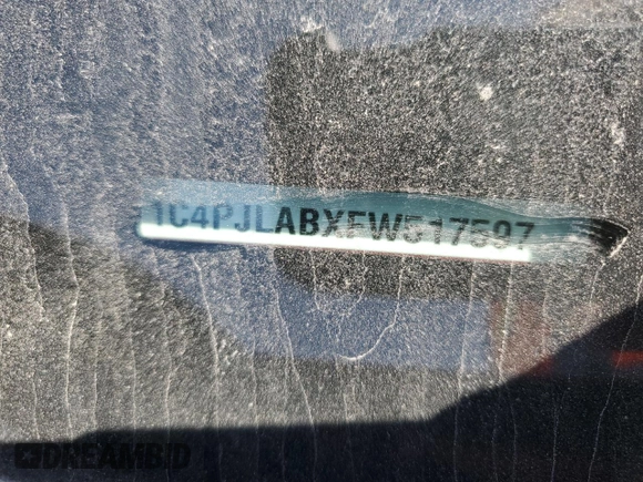 2015 Jeep Cherokee Sport z VIN 1C4PJLABXFW517597, wystawiony jako Copart lot #51459265 z przebiegiem Nie podano mil oraz Szkoda całkowita • Salvage title. Historia ofert i sprzedaży dostępna na DreamBid. Obrazek 14.